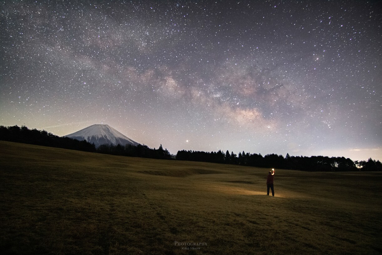 星空と風景を撮る『星景写真』をレクチャーします 日常では味わえない。ロマンチックな星空の下で。 イメージ2