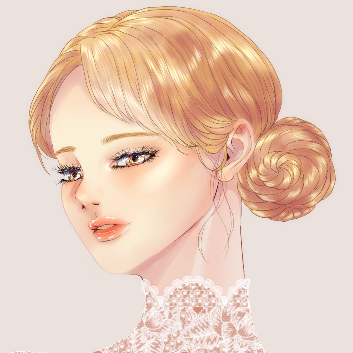 商用にも✴儚げ繊細なSNSアイコンイラスト描きます 世界であなただけのオリジナルアイコンでSNSをより魅力的に✴ イメージ1
