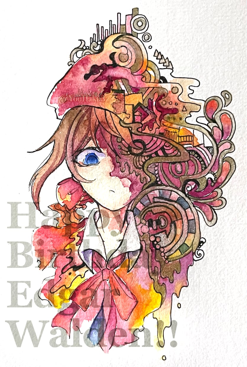 ゼンタングル風イラスト制作します 見てて飽きない細かめアートイラスト イメージ2