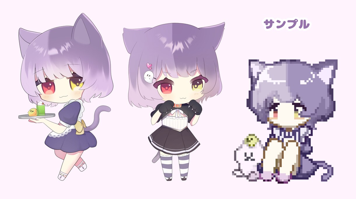 歌ってみたイラスト・一枚絵・立ち絵など描きます 主に歌ってみたのイラスト・一枚絵・立ち絵です！ イメージ3