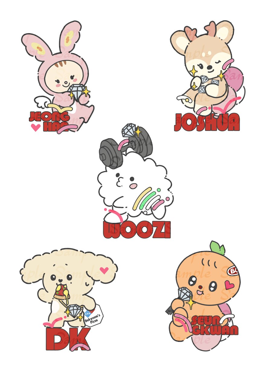 ポップでかわいい人物・動物イラストを制作いたします イラストで挿絵・動画・グッズなどに個性を添えたい方へ イメージ3