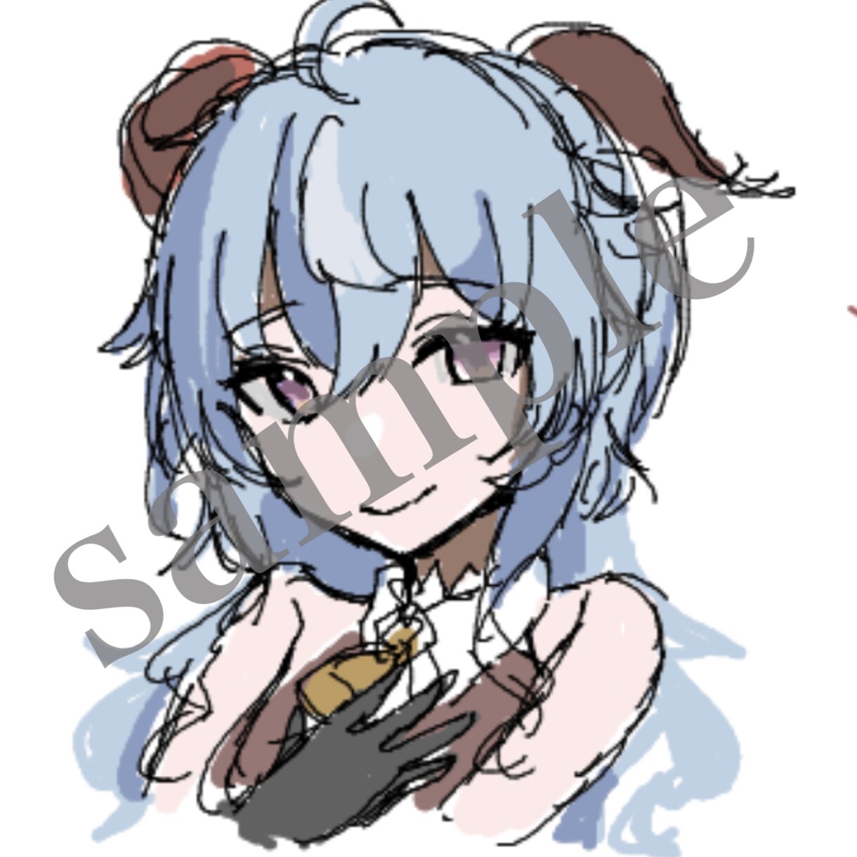 可愛い系・かっこいい系のSNS用アイコンを描きます ※萌え系や男性のイラスト/オリジナルキャラクターのみです イメージ8