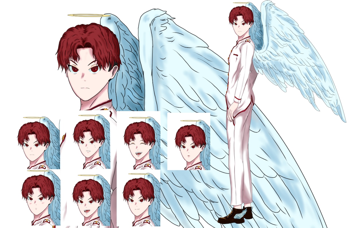 TRPG・小説・動画の立ち絵依頼受け付けております 動画やTRPGなどの男性立ち絵描きます イメージ3