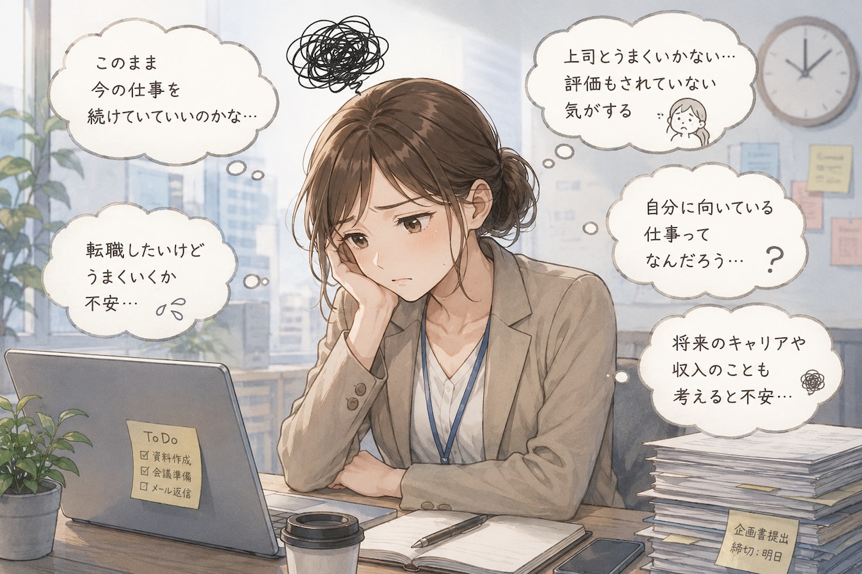お仕事について鑑定します お仕事についての悩み整理しましょう イメージ1