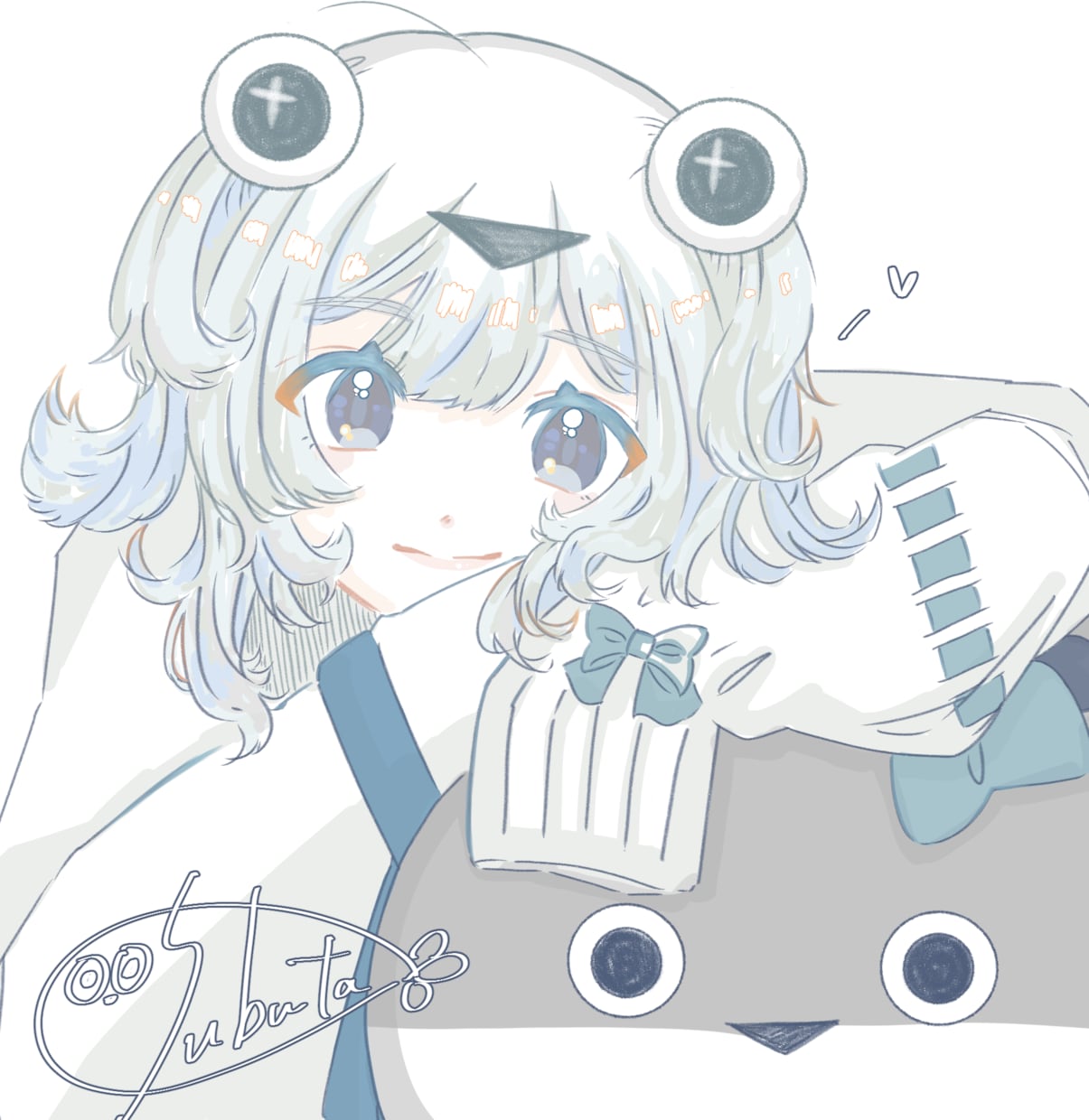 3,000円～　ゆるかわ線画イラスト承ります 「雰囲気がかわいい」「やさしい世界観」のイラストを制作します イメージ2