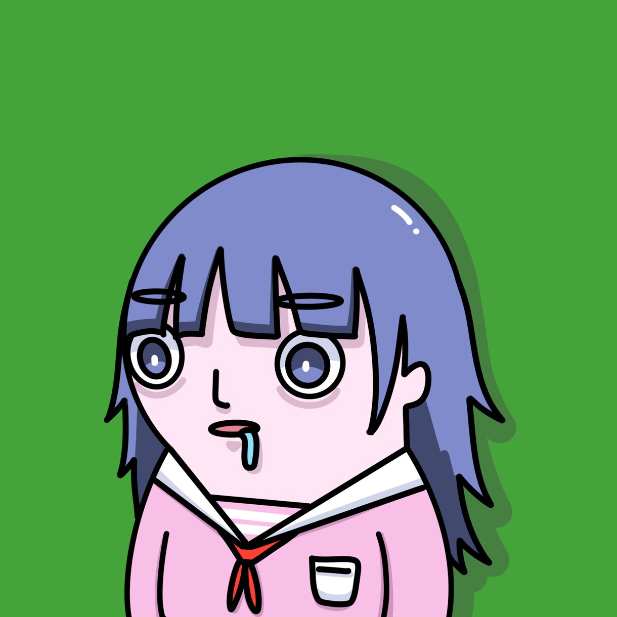 ポップなキャラクターイラスト・アイコン描きます 可愛いけど少しシュールなキャラクターのイラストを描きます！ イメージ1
