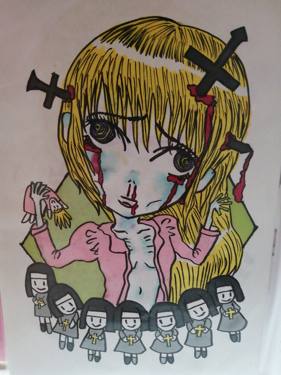 独特なのにかわいい不思議なイラスト描きます 毒々しいイラストを探している貴方へ イメージ4