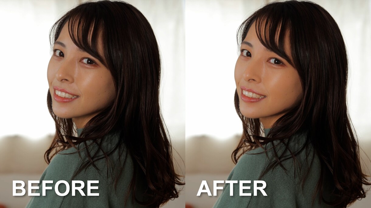 動画の肌修正(レタッチ)行います 美肌動画のお手伝いお任せください！ イメージ2