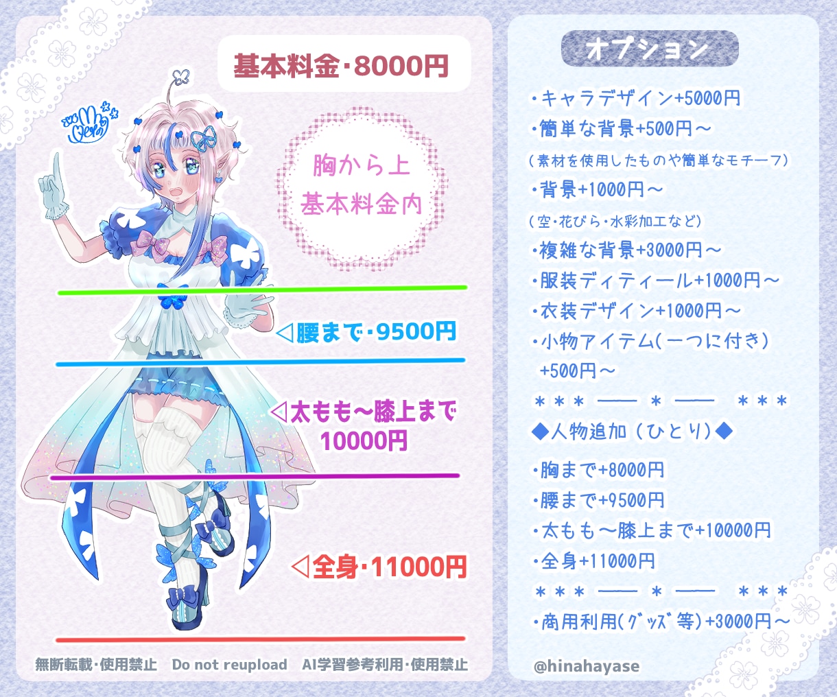 商用利用込み♡キラふわ可愛いイラストお届けします VTuber･サムネ･立ち絵・グッズなど様々な用途対応可◎ イメージ2