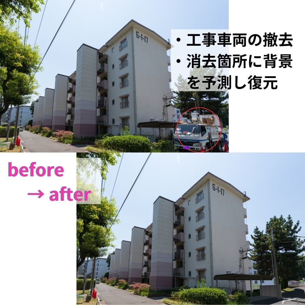 迅速納品1000円〜不要物除去 / 各種加工します 不要物除去/色調補正/レタッチ/合成/各種加工/白背景 イメージ6