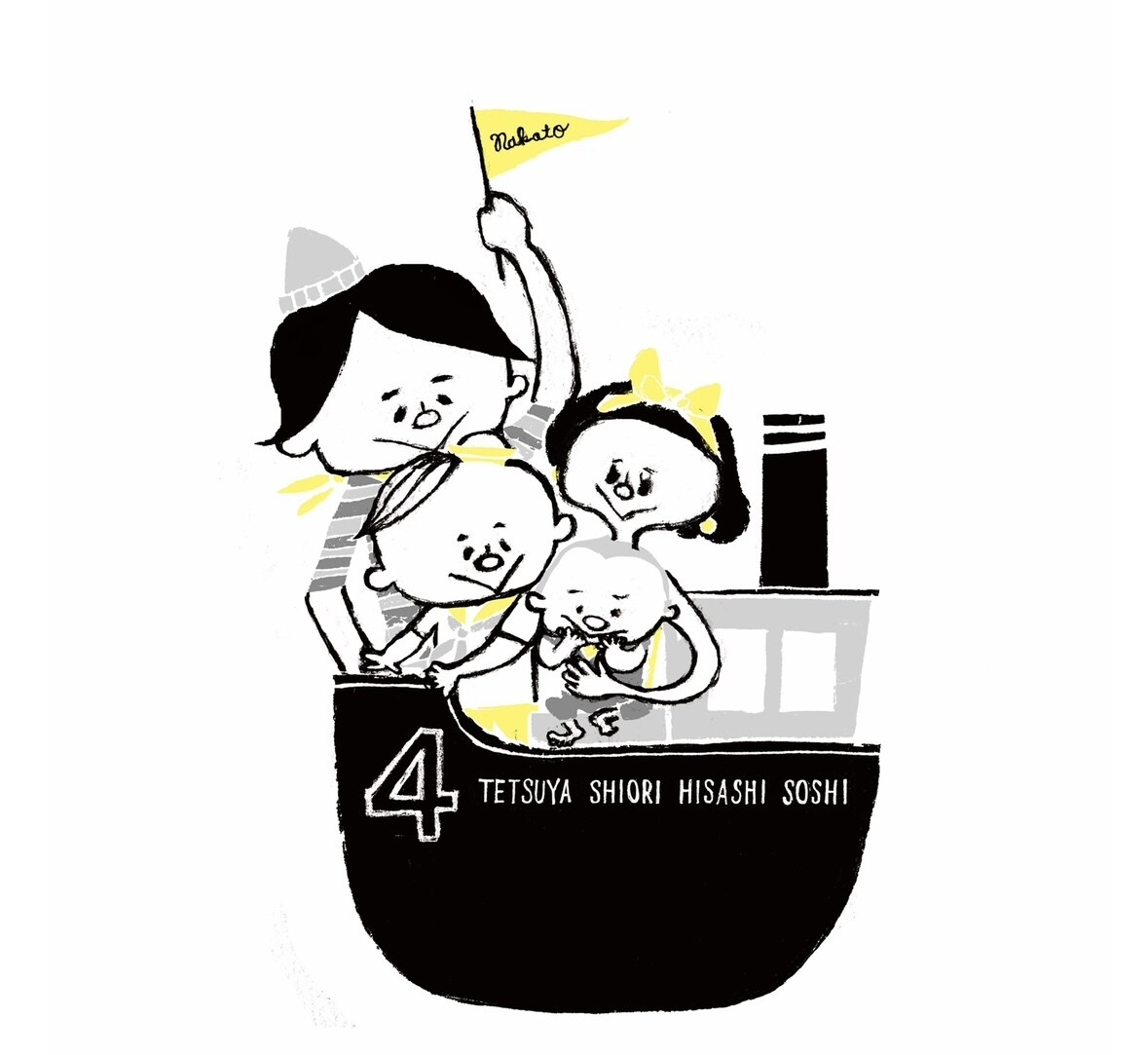似顔絵かきます シンプルであたたかい似顔絵です。 イメージ5