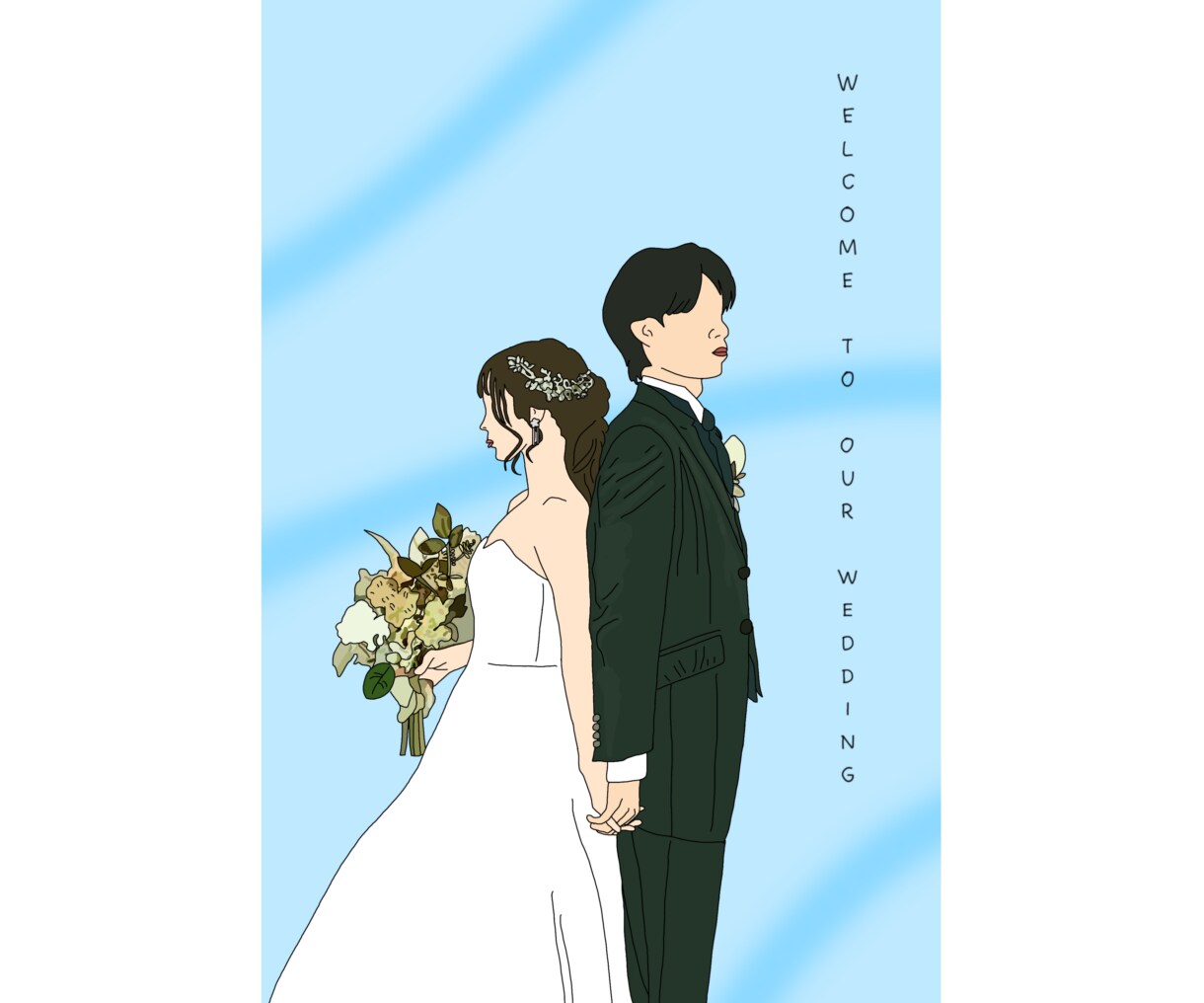 お写真から似顔絵・記念イラストをお描きします 大切な思い出も、SNSアイコンも。心を込めてお描きします イメージ4