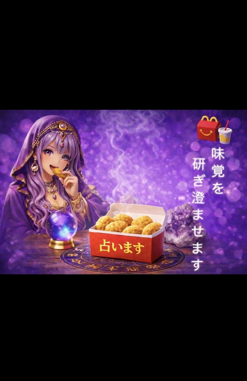 ナゲット占いします アツアツサクサクのナゲットが食べたいぜ！ イメージ1
