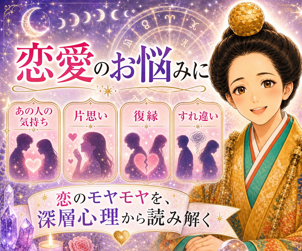 即日納品可能！あなたの深層心理を視ます 本当の気持ち・迷いの奥にある答えをやさしく鑑定します イメージ4