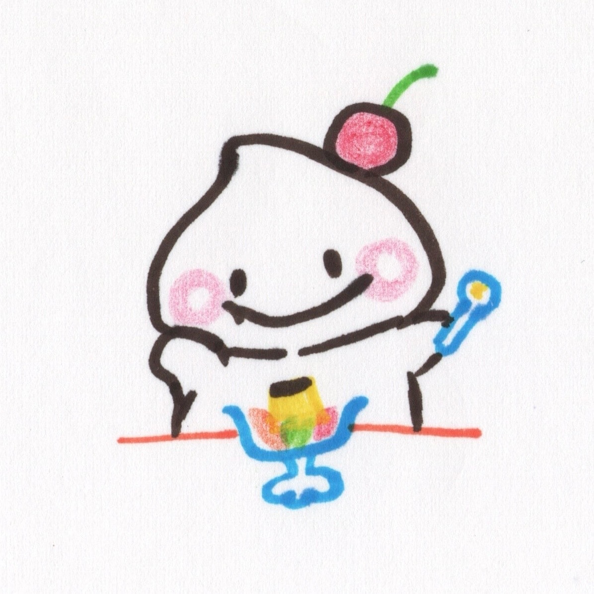 ゆるくて可愛いほっこりイラスト描きます 癒される、あなた専用のゆるキャライラストをお届けします♪ イメージ1