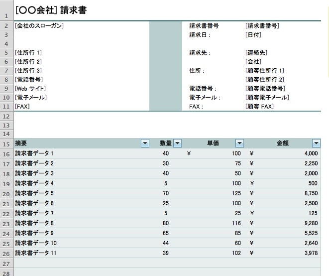 あなたのお仕事仕様のExcelシートを作ります Excelで簡単なフォーマットにするだけで、大幅な手間削減！ イメージ1