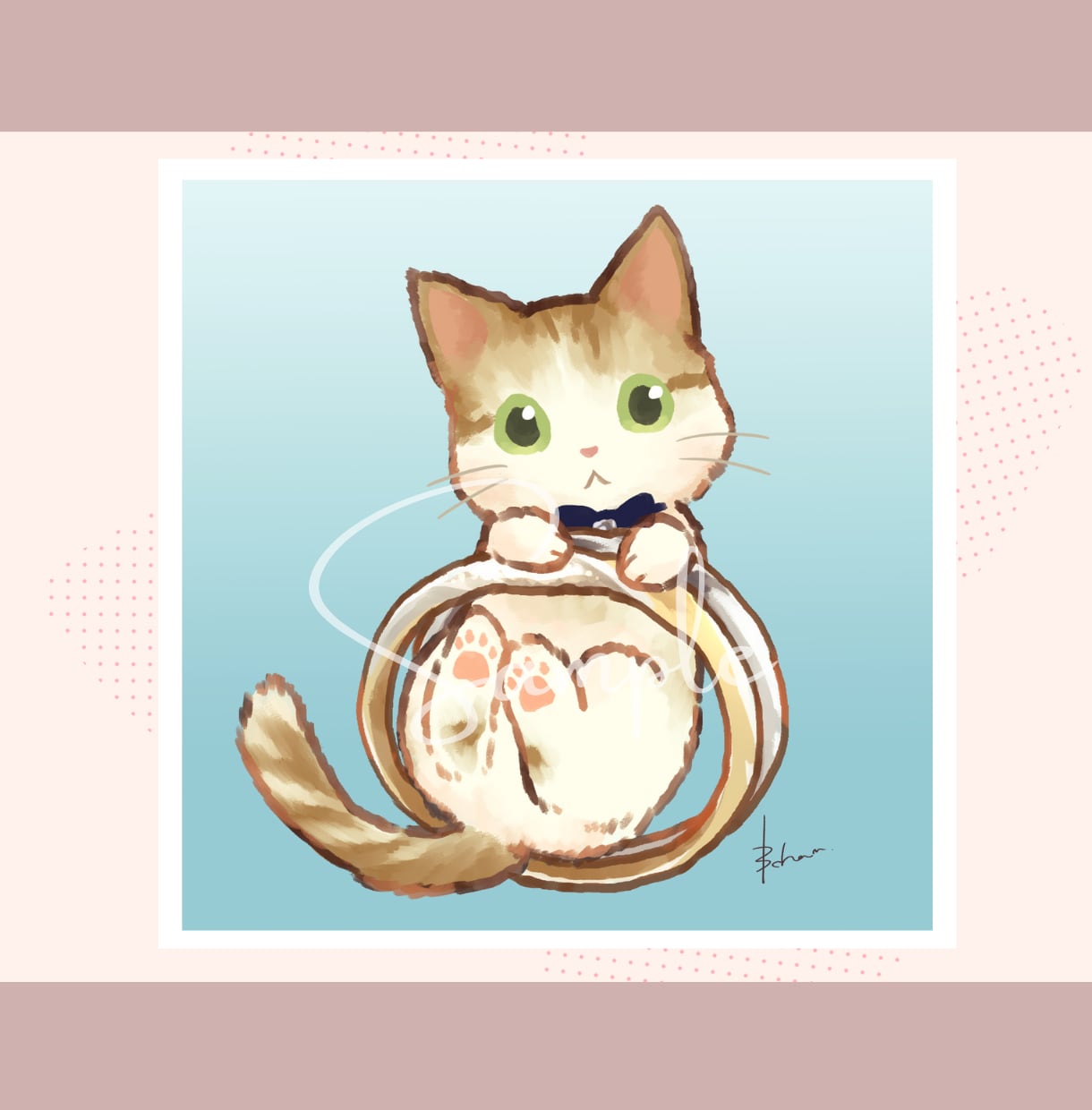厚塗りでもふっとかわいいペットイラスト制作します SNSアイコン、グッズ、プレゼントにぴったりなイラストです イメージ4