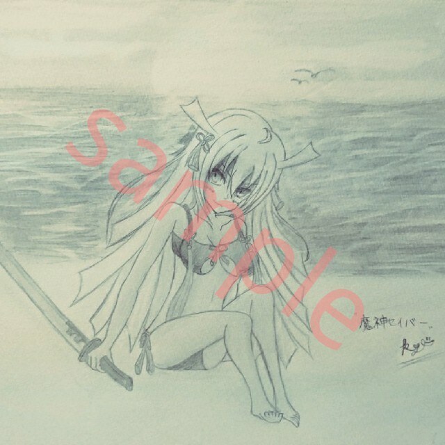 オリジナルor模写を描きます アイコンや壁紙をオリジナルキャラや模写で安く描いて欲しい人 イメージ8