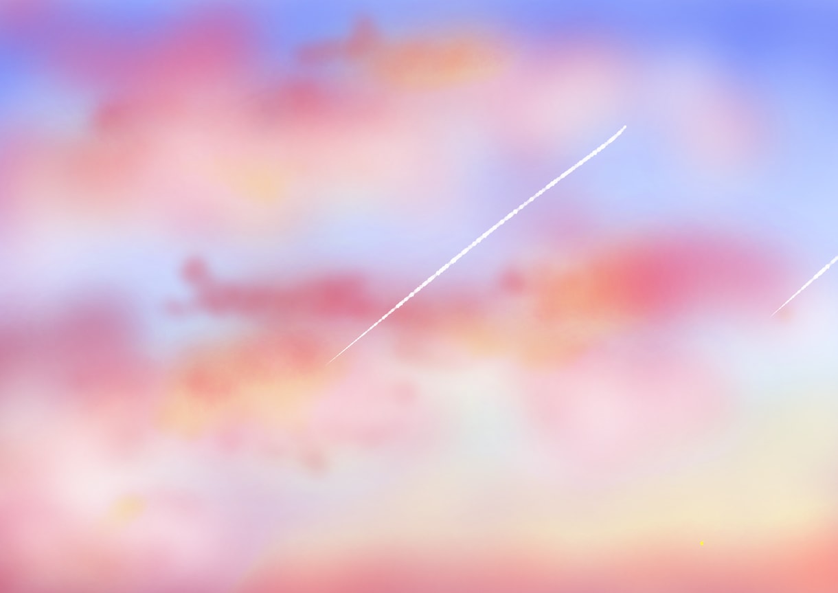 ゆめかわいいあなたの空のイラスト描きます 空想上でもOK！貴方だけの空を描きます！ イメージ1