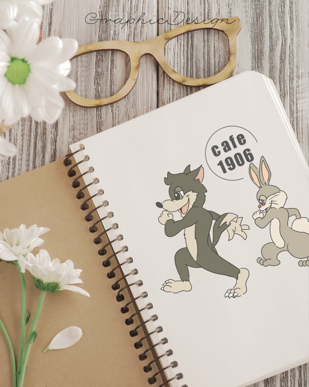 親しみを感じる手描き風イラストロゴ作成します 温かみのあるかわいいデザインからシンプルなものまで♪ イメージ4