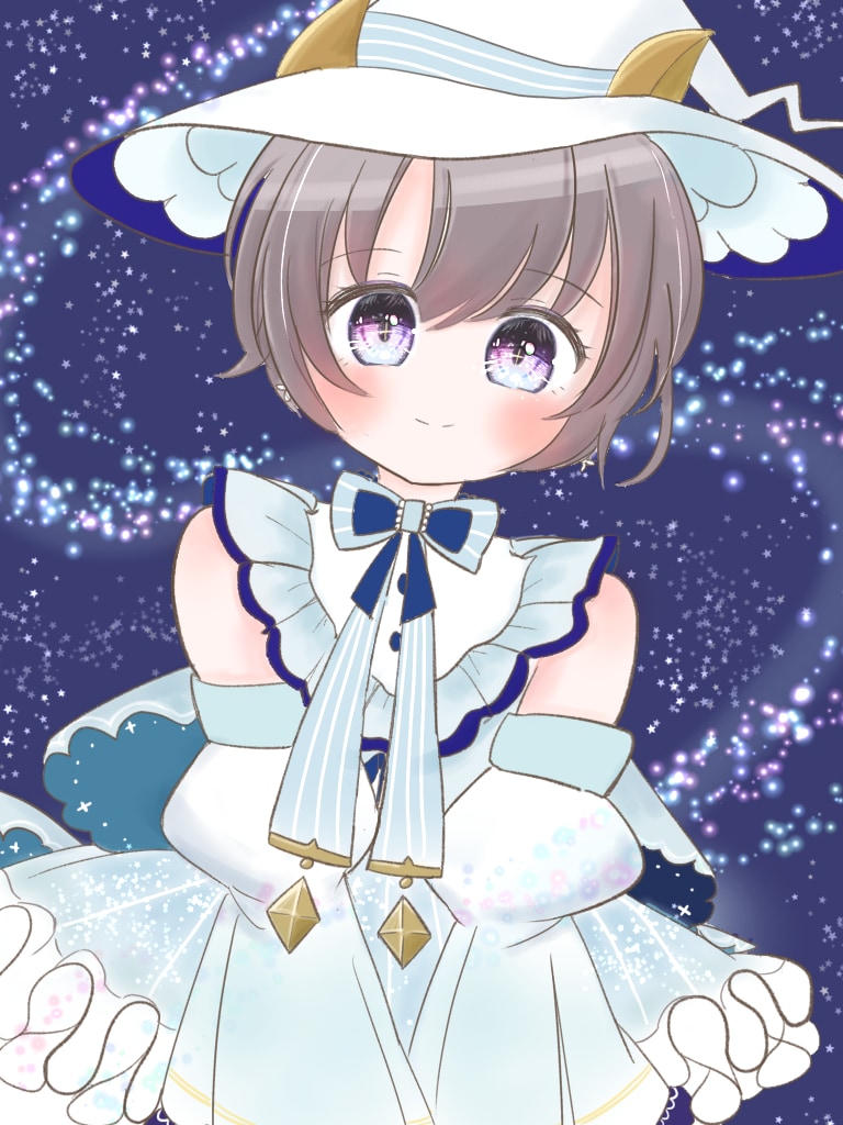 ふわふわかわいい女の子描きます あなたの理想の女の子も、既存キャラクターも可能です イメージ6