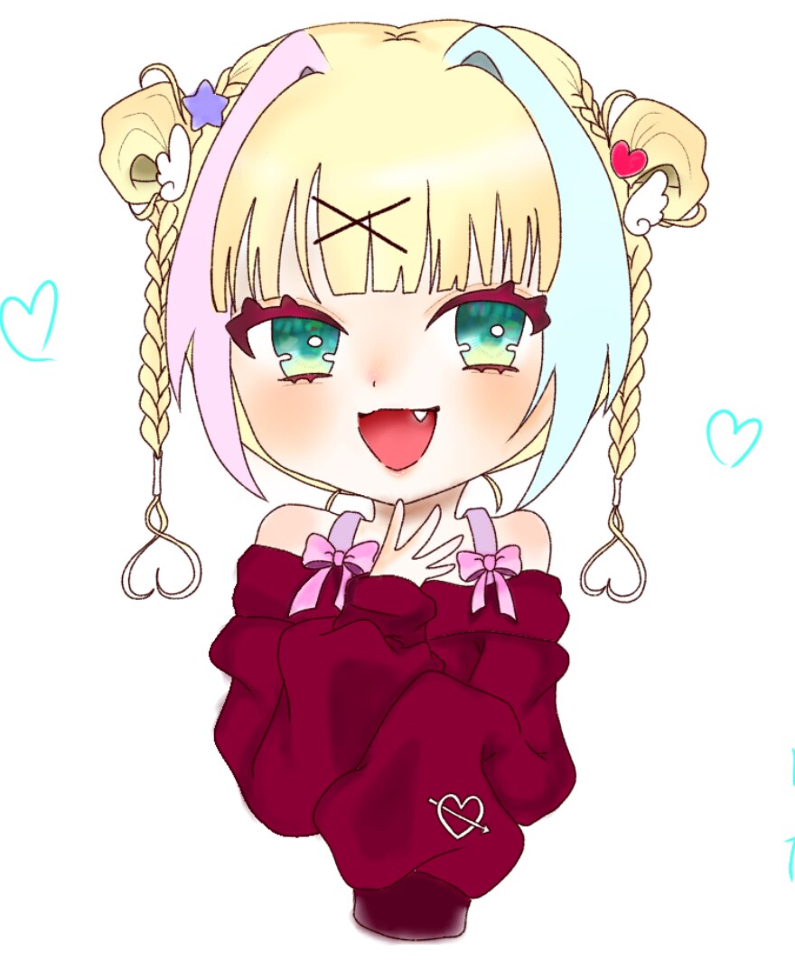 立ち絵、夢絵、スタンプ等作成します 新人なので、最低価格/枚で描かせてください！ イメージ2