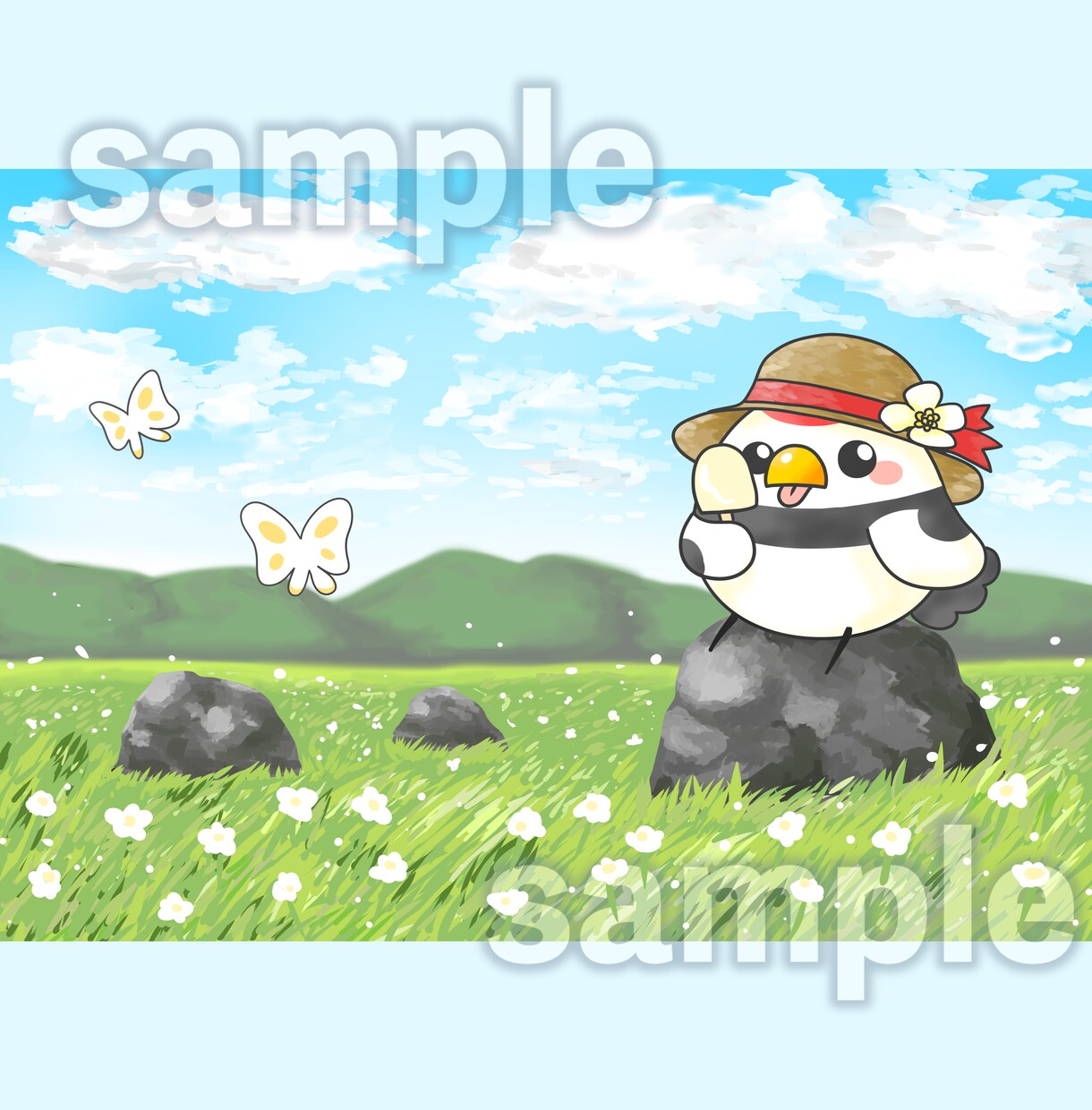 写真からまるかわいいキャラクターのイラスト描きます 可愛く癒されイラストを作成いたします！アイコン１つプレゼント イメージ4