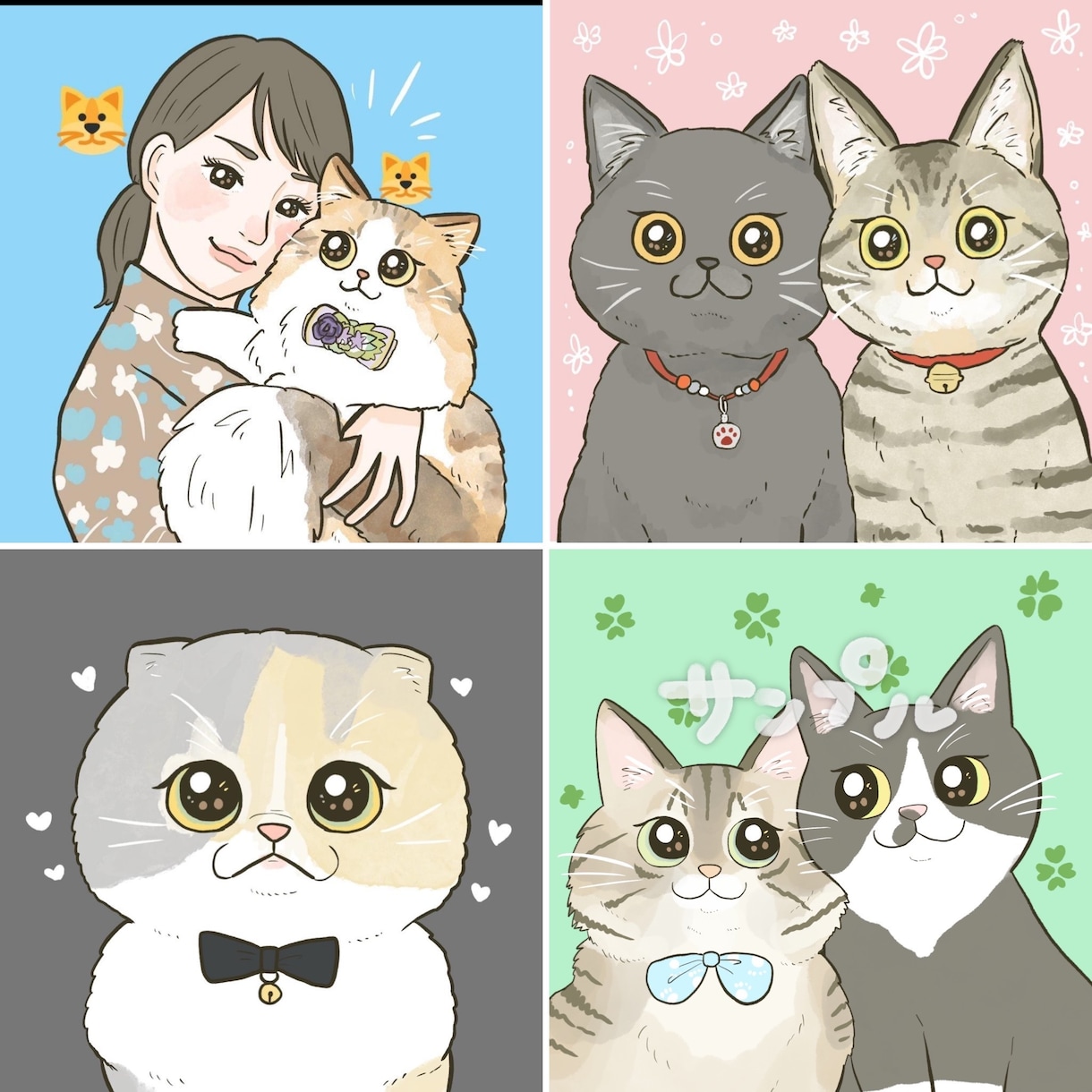 ペットの似顔絵アイコンお描きします 犬、猫、鳥などペットの似顔絵アイコンを作成致します！ イメージ7