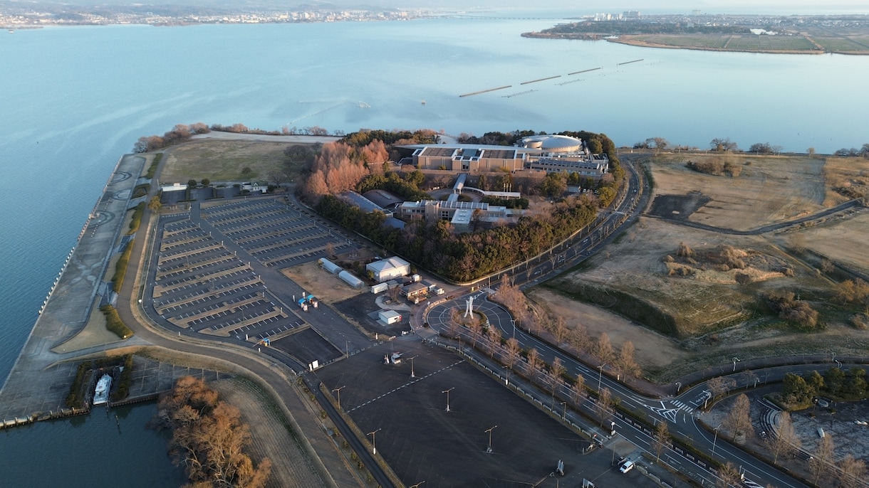 琵琶湖周辺をドローン空撮します ドローンで撮影したデータを提供します イメージ2