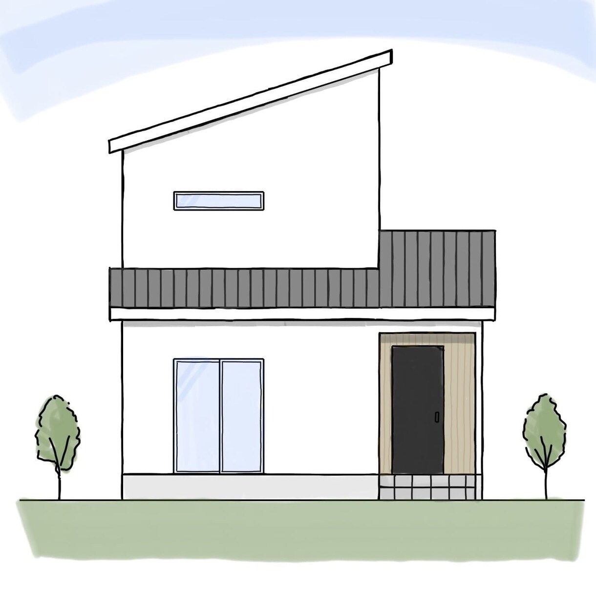 住宅の間取りを提案します 平面図とパースを納品。現役の設計士として理想の間取りを作成 イメージ8