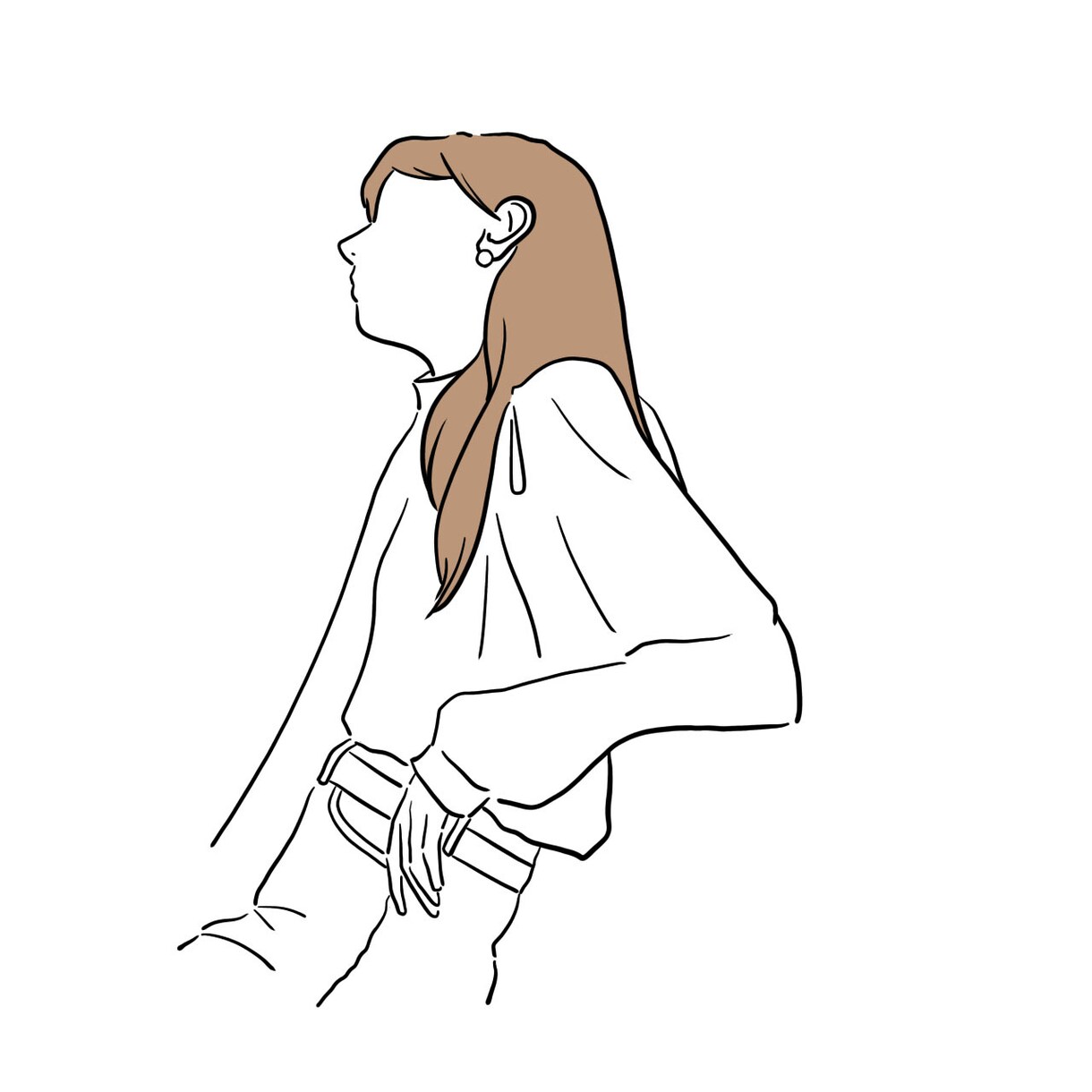 シンプルラインのおしゃれイラスト描きます SNSアイコンやワンポイントの挿絵・素材にも。 イメージ8