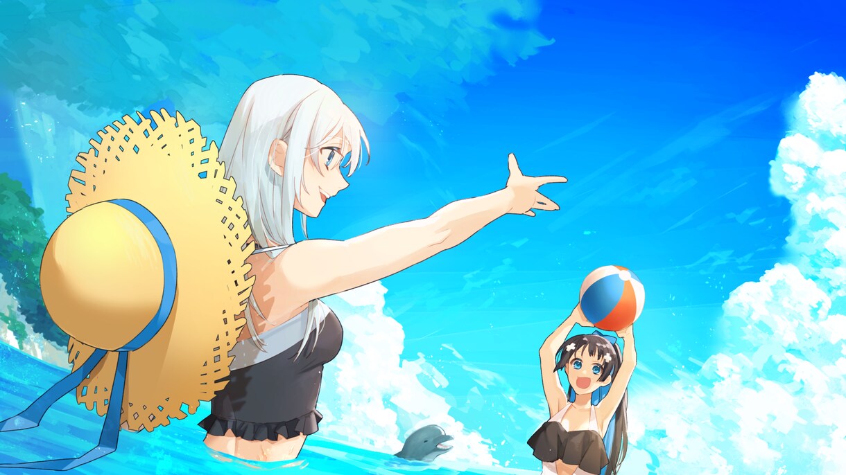 歌ってみたサムネイラスト描きます 歌ってみたオリジナルMV用のイラストにも！ イメージ3