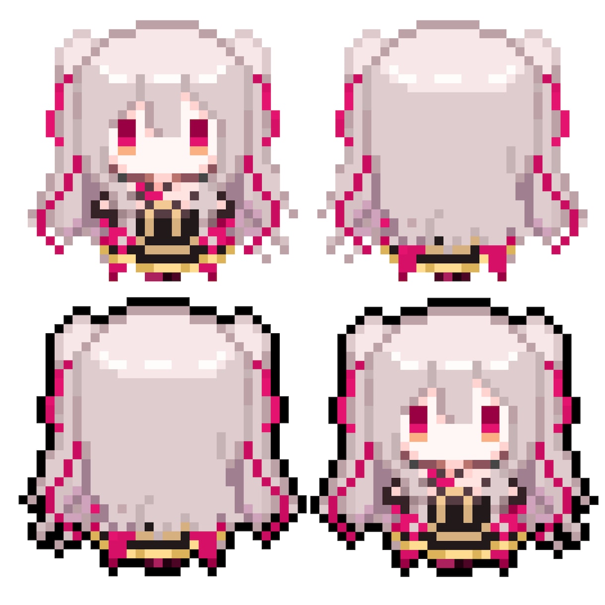 可愛いドット絵作ります 可愛いく！キャラクターらしさを表現！アクキーにぴったり！ イメージ2