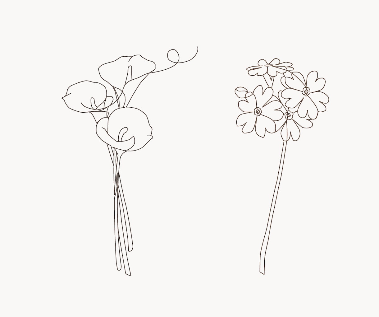 シンプルに伝わる一筆書きイラストをお描きします 上品な仕上がりのイラストです。商用利用可！ イメージ7
