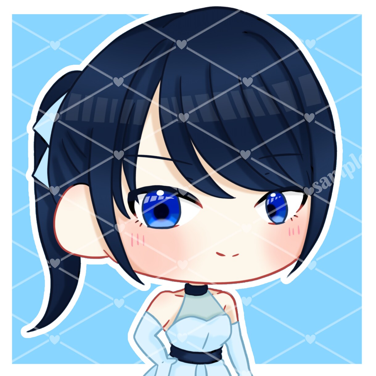 もちっとかわいいアイコン描きます 商用利用できるもちもちなSDイラスト イメージ3