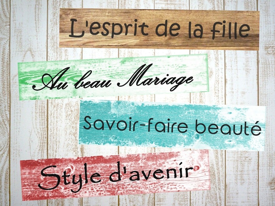 フランス語の店名をパリ出身のフランス人が考案します 起業や開店独立でフランス語のネーミングを検討中の方にオススメ イメージ1