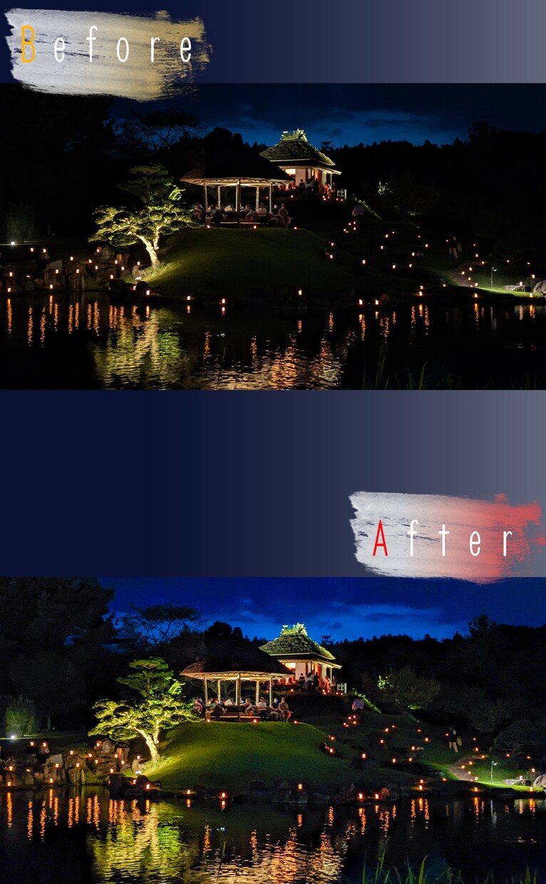 構図はいいのに色合いが微妙な写真の補正をします 現役デザイナーがプロ向けソフトで写真に合った補正をします イメージ7