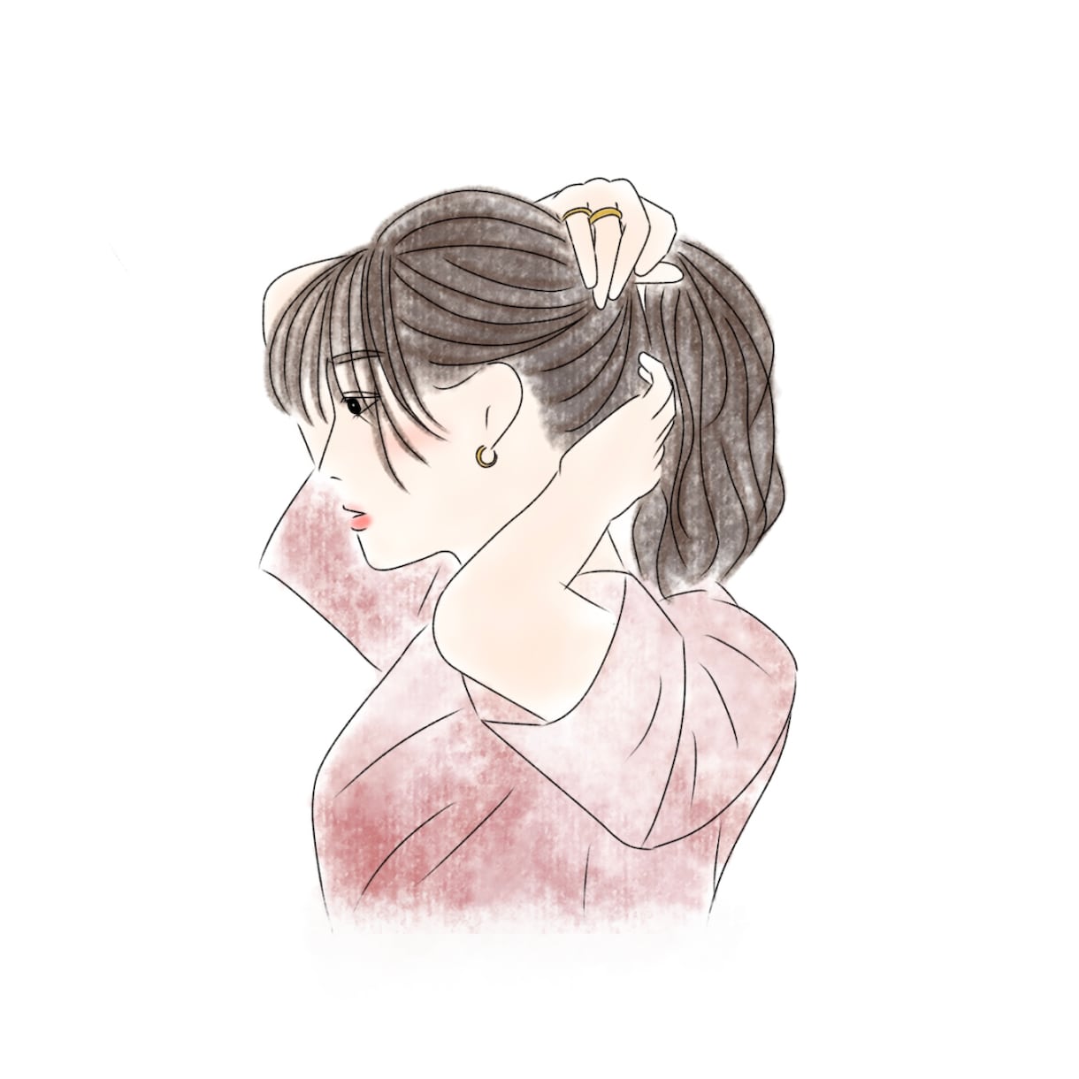 おしゃれでかわいいカラーイラストを作成します SNSのアイコンやプレゼントにも◎様々な用途でご利用下さい イメージ2