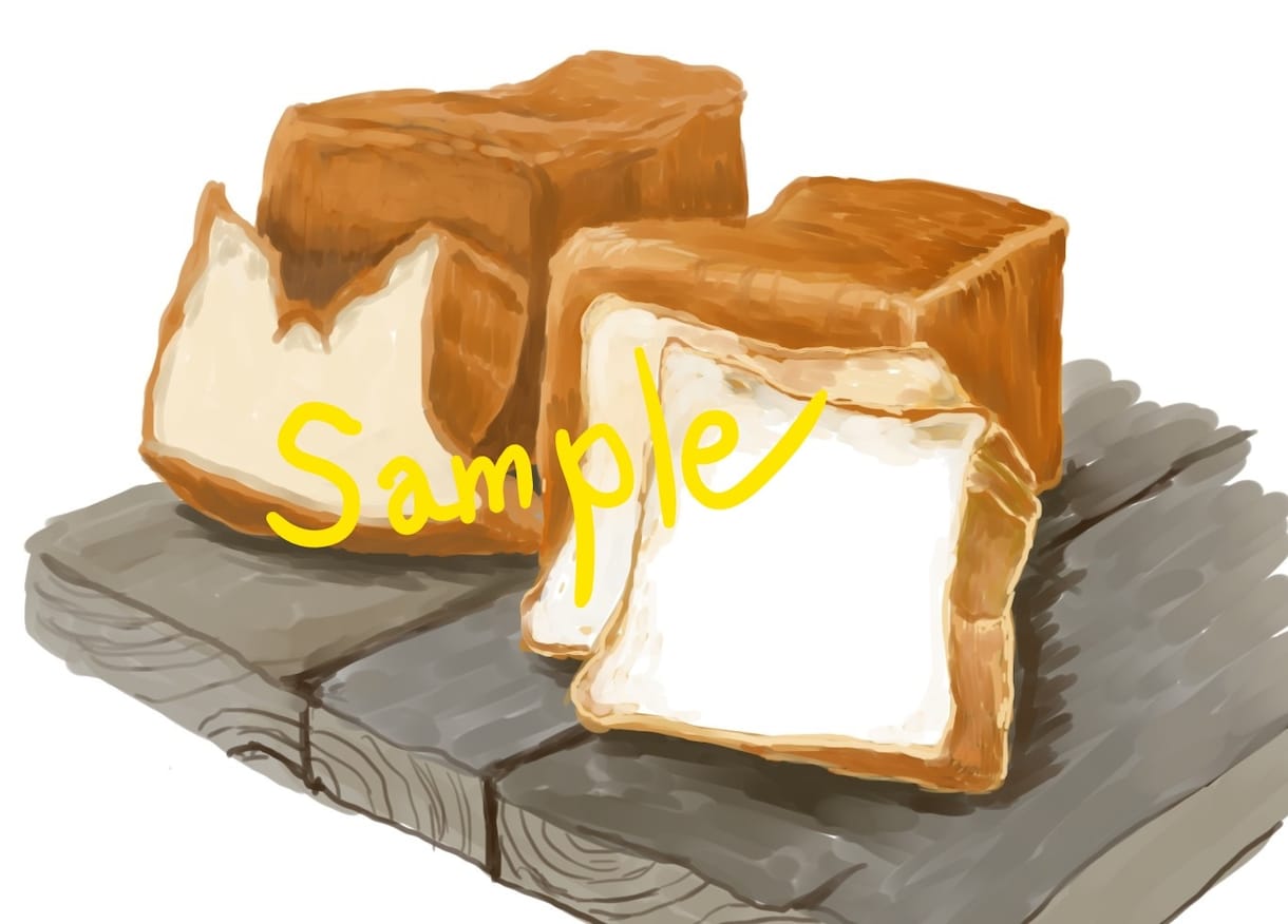 WEBサイト等使用するフードイラストを製作します 様々なイラストのタッチでご希望のフードイラストを製作します！ イメージ2