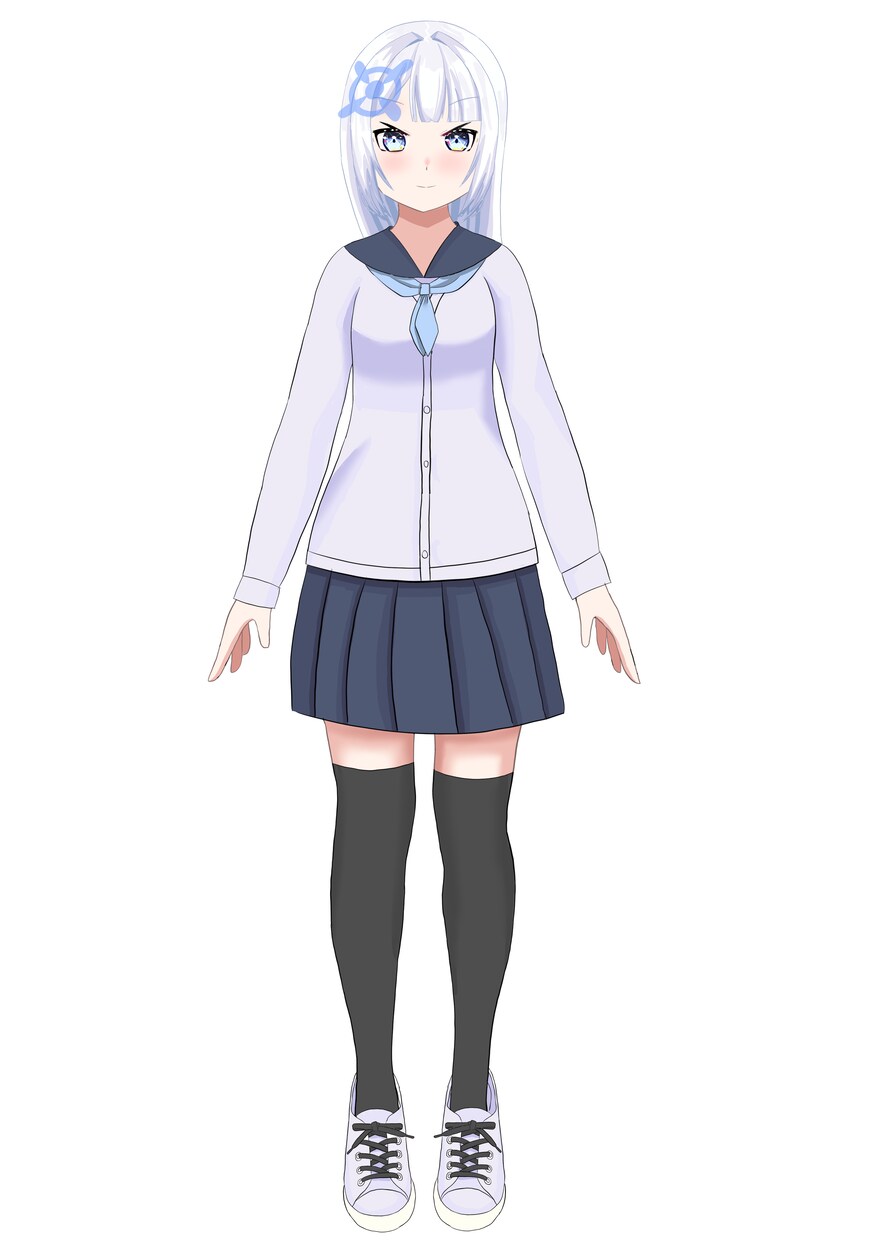 Live2d用のイラストを制作します 安く制作させて致します。キャラデザもオプションでやります イメージ1