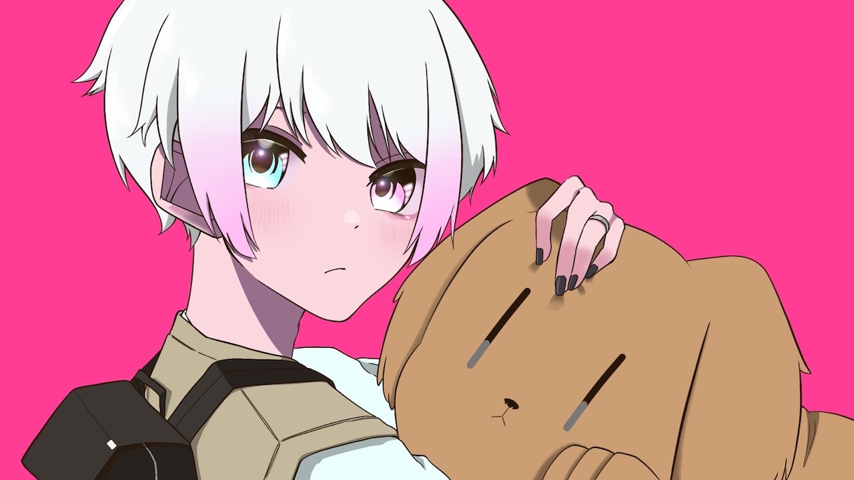 歌ってみたのパロディイラスト描きます 歌ってみたの本家イラストをあなたのキャラに変えて描きます！ イメージ1