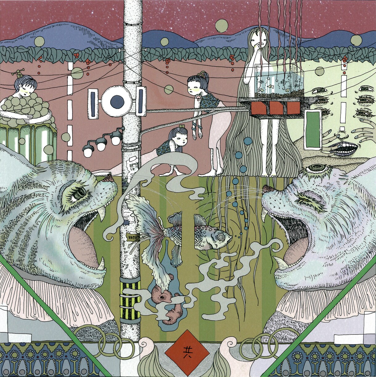 オリジナルイラスト描きます 繊細で世界観のあるイラストをお描きします イメージ3