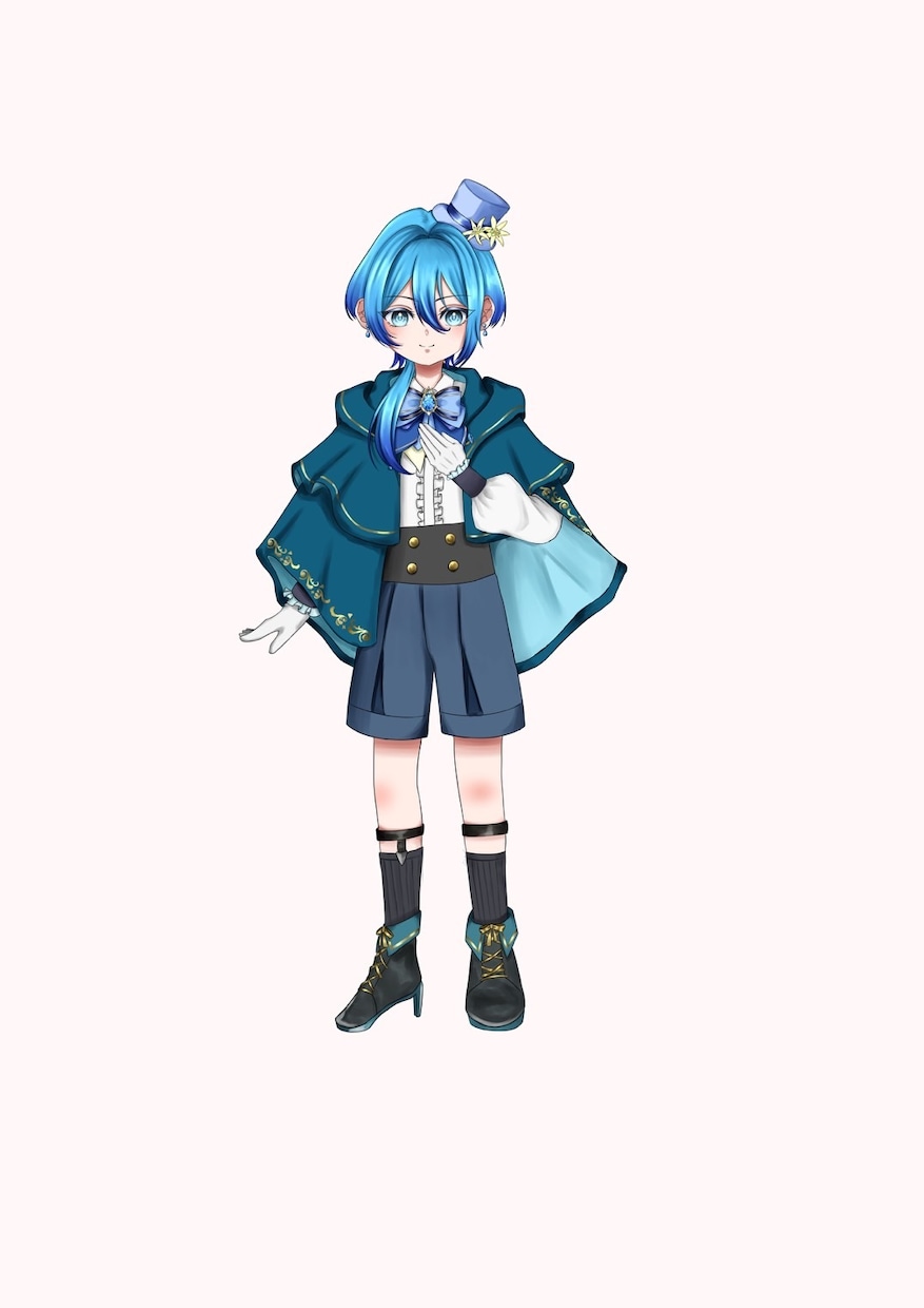可愛い女の子からかっこいい男の子、立ち絵を描きます アイコンやVTuberの立ち絵等お気軽にご相談ください！ イメージ5