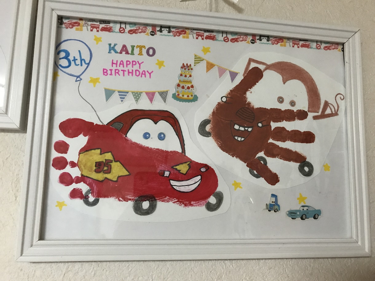 お子さまの手足型アートを作ります 記念に残したいと思っているあなたへ イメージ2