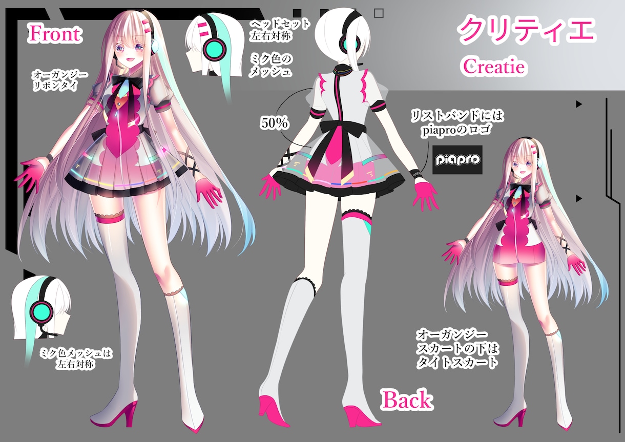 オリジナルのキャラクターデザイン制作します 基本料金内で二次利用OK★ハイセンスなキャラクターデザイン イメージ5