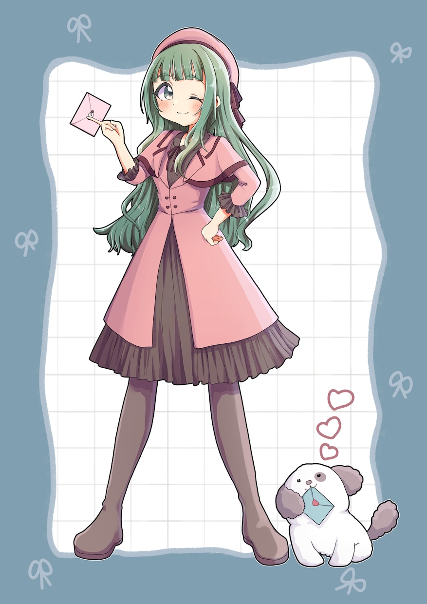 かわいい女の子のイラスト描きます 見た瞬間「かわいい！」と思える女の子を♪ イメージ2