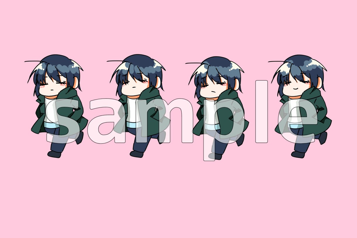 ゆるいミニキャライラスト描きます モノクロからカラーまであなただけのイラストをお届けします。 イメージ2