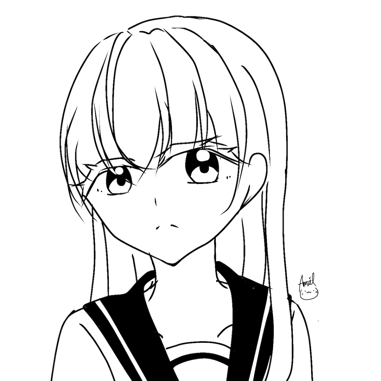 線画描きます ポーズが思いつかない人、線画が苦手な人の助けになります！ イメージ8