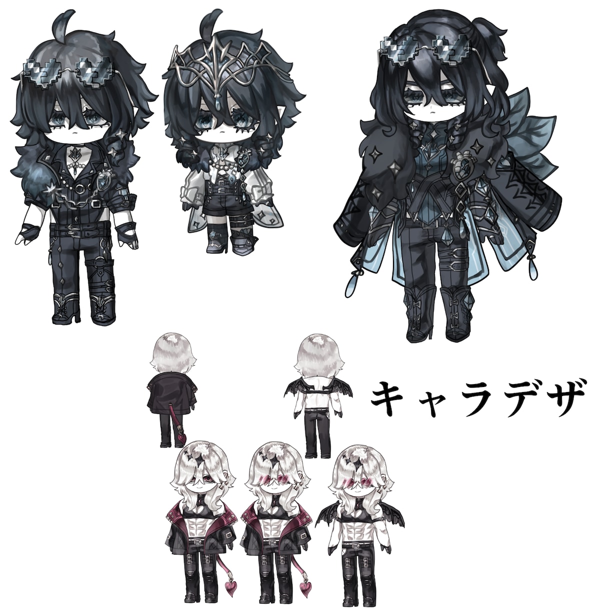ゲーム風男女キャラクターイラスト制作します オリキャラ大歓迎世界観や設定を大切にしながら制作いたします。 イメージ2