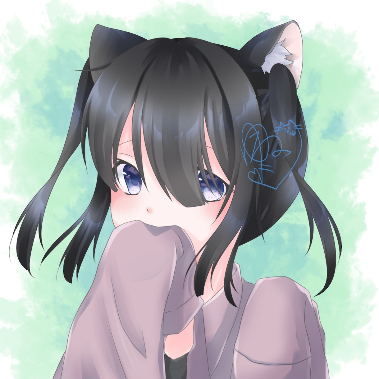 SNSで使えるアイコンやイラスト描きます かっこいい、綺麗めな子も可愛くしちゃいます イメージ5